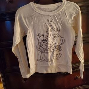 Sesame street print long sleeve